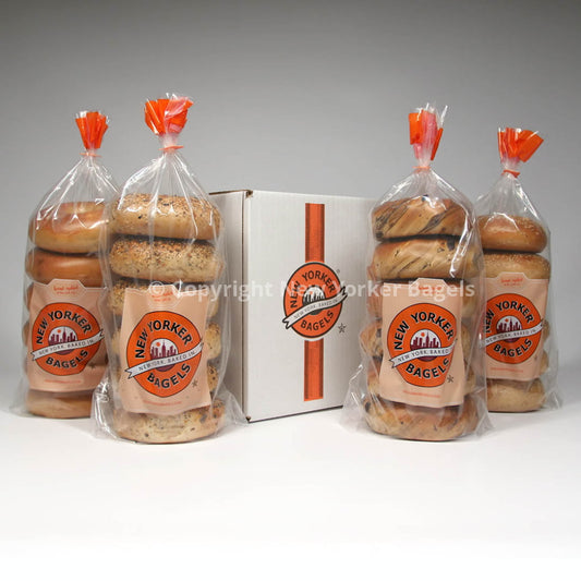 The New Yorker Classic Bagels — Fresh Hand-Rolled Dozen Gift Box & Co.