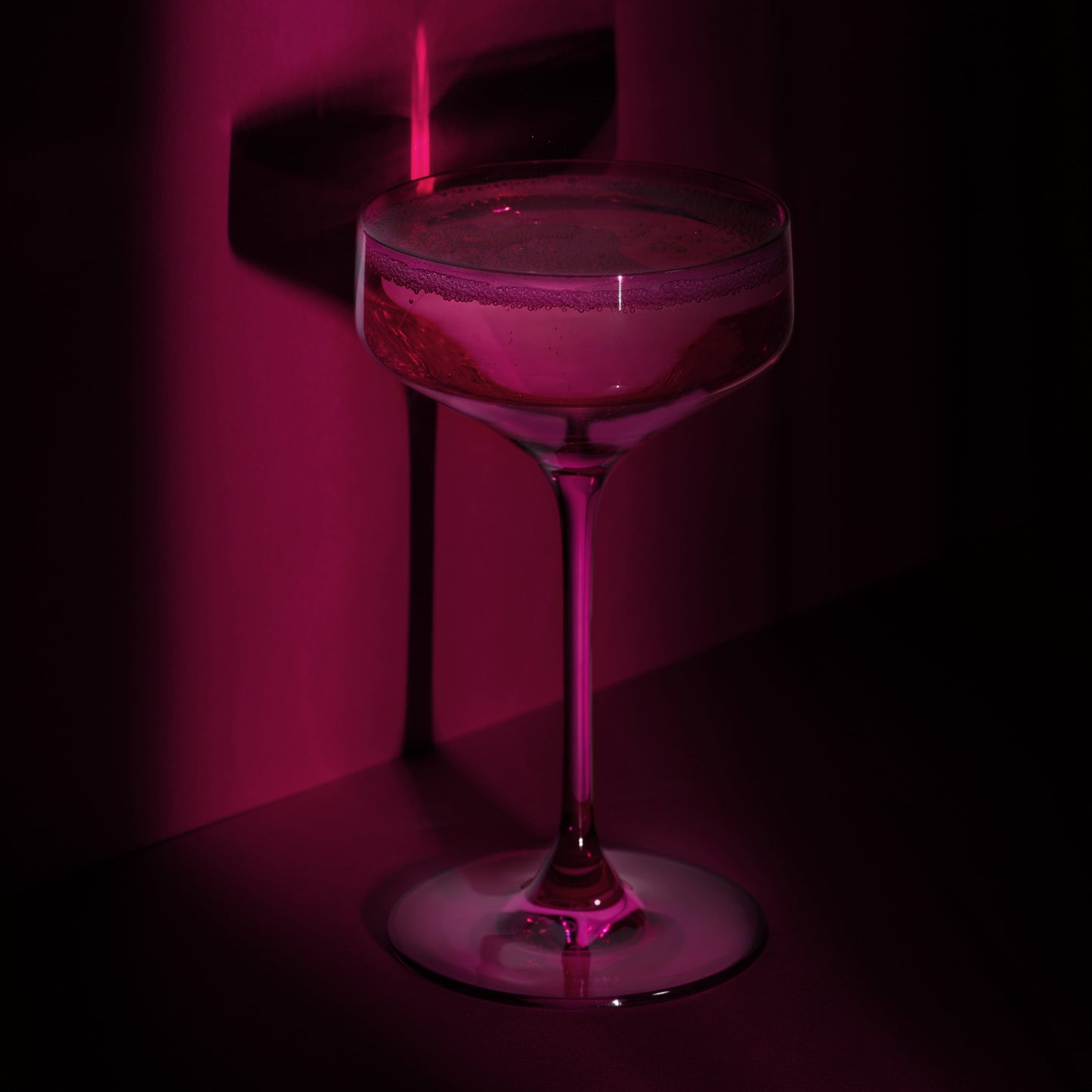 Reserve Nouveau Berry Crystal Coupe Glasses Set of 2 European Crystal