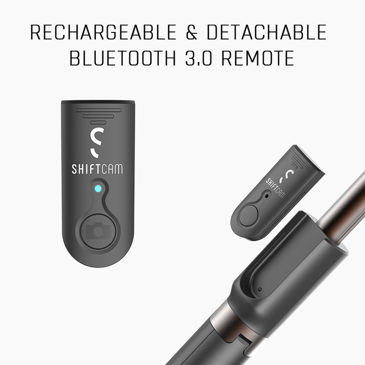 ShiftCam Tripod & Selfie Stick – Foldable Bluetooth Phone Mount